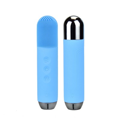 New Design Beauty Device Skin Care Silicone Electric Facial Cleansing Brush Face