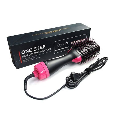 Fast Drying Nylon Pin 1100 Watt Power One-step Hair Dryer Volumizer Hot Air Brush Styler